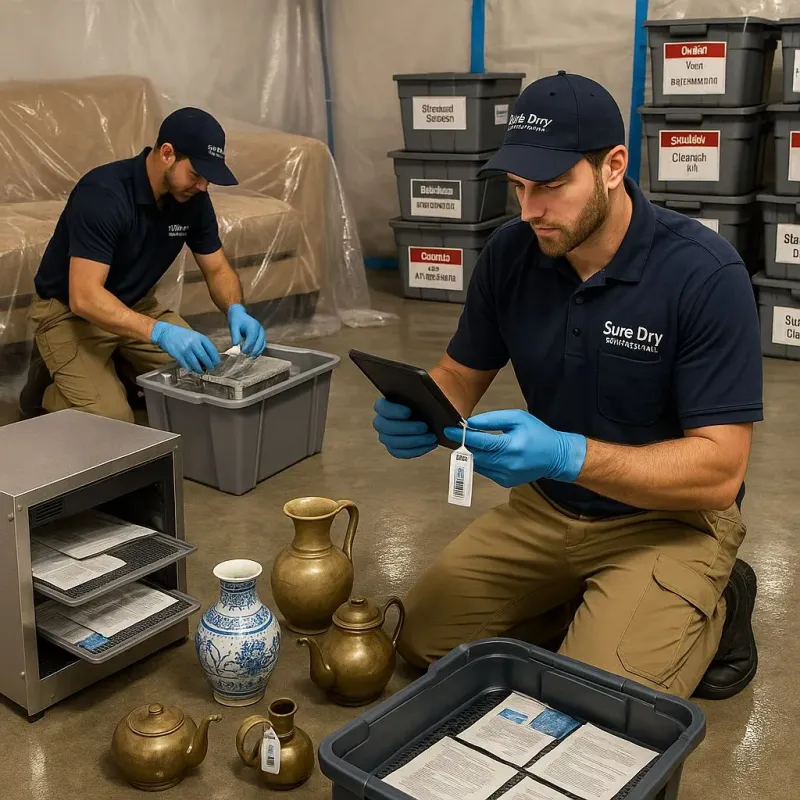 Content Protection and Restoration process in Rancho Santa Fe, CA